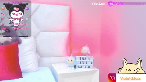 Snapshot of violettbloss chatting on September 26, 2025, 3:10 am Violeta online show from September 26, 2025, 3:10 am