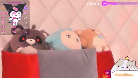 Snapshot of violettbloss chatting on October 2, 2025, 3:13 am Violeta online show from October 2, 2025, 3:13 am