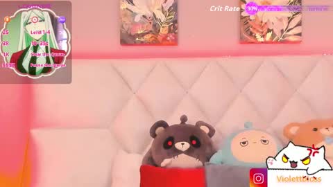 Snapshot of violettbloss chatting on October 3, 2025, 7:44 pm Violeta online show from October 3, 2025, 7:44 pm