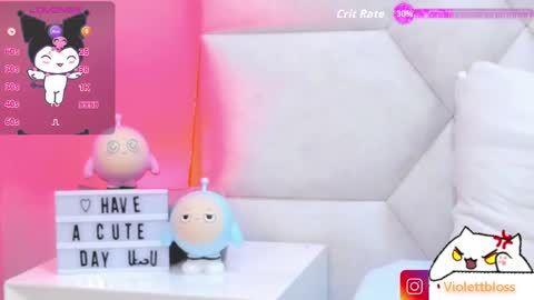 Snapshot of violettbloss chatting on October 8, 2025, 3:26 am Violeta online show from October 8, 2025, 3:26 am