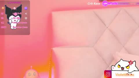 Snapshot of violettbloss chatting on October 9, 2025, 3:15 am Violeta online show from October 9, 2025, 3:15 am