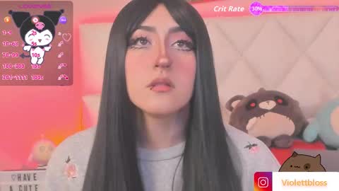 Snapshot of violettbloss chatting on October 15, 2025, 4:12 am Violeta online show from October 15, 2025, 4:12 am