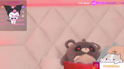 Snapshot of violettbloss chatting on October 17, 2025, 3:31 am Violeta online show from October 17, 2025, 3:31 am