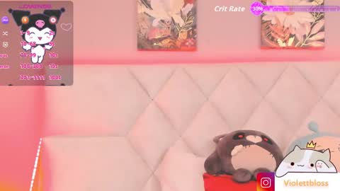 Snapshot of violettbloss chatting on October 21, 2025, 3:51 am Violeta online show from October 21, 2025, 3:51 am