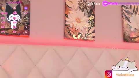 Snapshot of violettbloss chatting on October 23, 2025, 3:17 am Violeta online show from October 23, 2025, 3:17 am