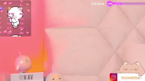 Snapshot of violettbloss chatting on October 29, 2025, 3:09 am Violeta online show from October 29, 2025, 3:09 am