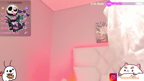 Snapshot of violettbloss chatting on November 1, 2025, 3:19 am Violeta online show from November 1, 2025, 3:19 am