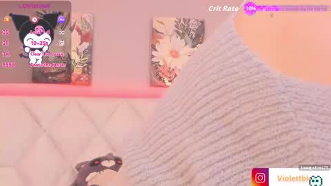 Snapshot of violettbloss chatting on November 6, 2025, 4:02 am Violeta online show from November 6, 2025, 4:02 am