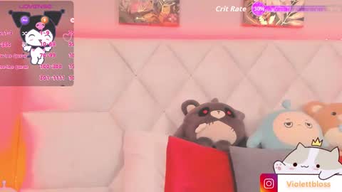 Snapshot of violettbloss chatting on November 7, 2025, 5:40 am Violeta online show from November 7, 2025, 5:40 am