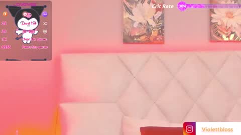 Snapshot of violettbloss chatting on November 10, 2025, 3:27 am Violeta online show from November 10, 2025, 3:27 am