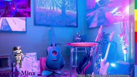 Snapshot of violetteminx chatting on January 18, 2026, 1:31 am Violette online show from January 18, 2026, 1:31 am