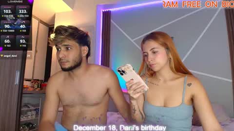 Mia and Dylan online show from December 16, 2025, 2:38 am