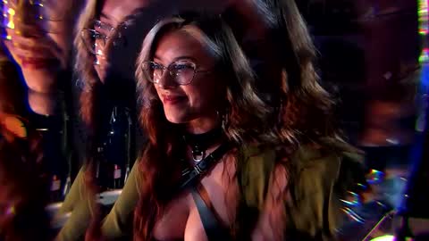 Snapshot of witch_fiona chatting on October 9, 2025, 7:56 pm Goddess of two strapons - Mr. long Don Mr. Pinky online show from October 9, 2025, 7:56 pm