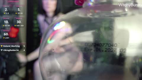 Snapshot of witchybunny chatting on January 9, 2025, 7:08 pm Amanda online show from January 9, 2025, 7:08 pm