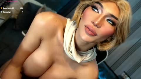 Snapshot of womanofyourdesire_ts chatting on February 26, 2026, 4:33 am Julia online show from February 26, 2026, 4:33 am