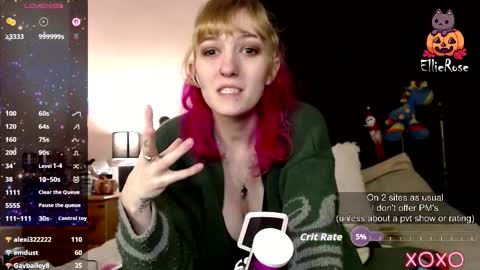 EllieeRose online show from February 20, 2026, 10:54 pm