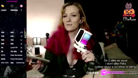 EllieeRose online show from March 13, 2026, 4:19 am
