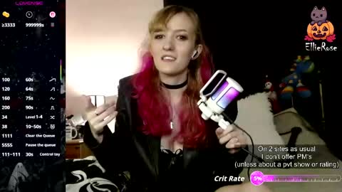 EllieeRose online show from March 22, 2026, 11:19 pm
