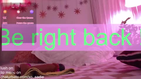 Xo Sadie online show from February 24, 2026, 8:23 am