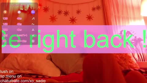 Xo Sadie online show from March 30, 2026, 6:14 am