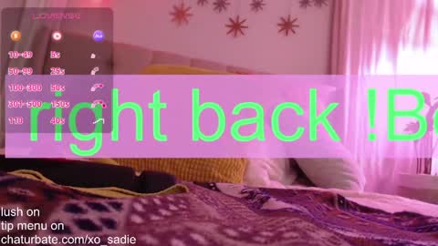 Xo Sadie online show from April 20, 2026, 6:27 am