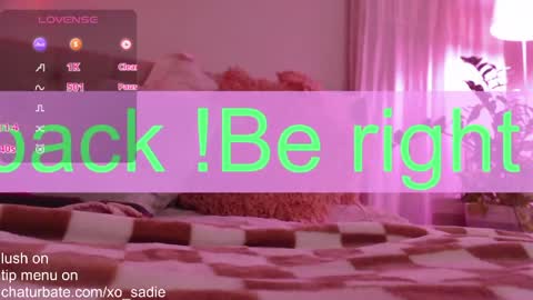 Xo Sadie online show from May 19, 2026, 3:13 am