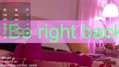 Xo Sadie online show from May 25, 2026, 5:46 am