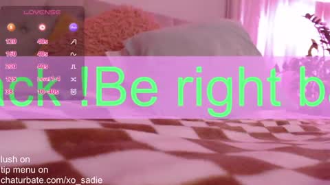 Xo Sadie online show from June 17, 2026, 6:49 am