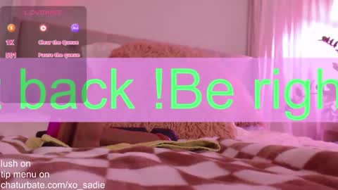 Xo Sadie online show from June 29, 2026, 8:20 am
