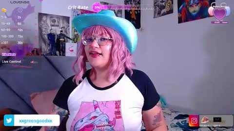 xxgreengoodxx online show from October 15, 2025, 7:47 pm