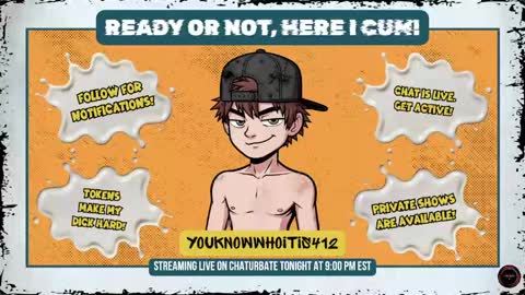 Snapshot of youknowwhoitis412 chatting on May 27, 2026, 12:51 am Edging my Girthy Dick online show from May 27, 2026, 12:51 am