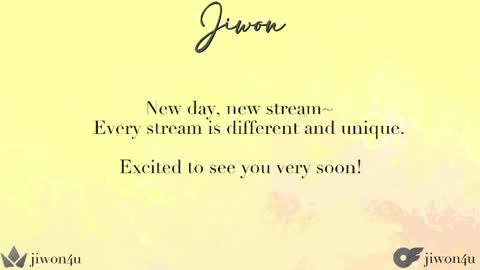 Snapshot of yourlovelykgirlfriend chatting on June 5, 2026, 9:20 pm J i w o n online show from June 5, 2026, 9:20 pm