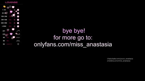 Anastasia online show from December 21, 2024, 8:43 pm