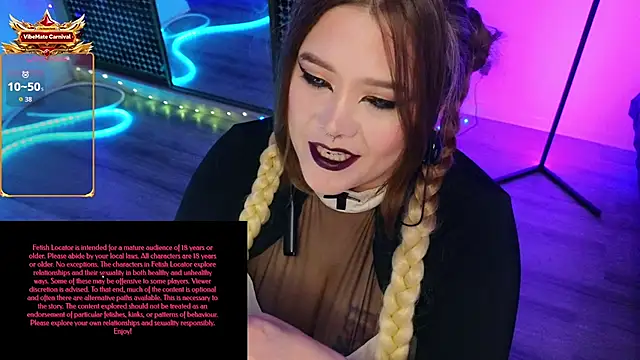 wickedxqueen online show from July 27, 2026, 7:32 pm