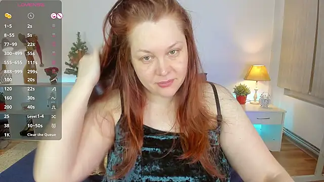 CutieGinger online show from January 25, 2025, 8:31 pm