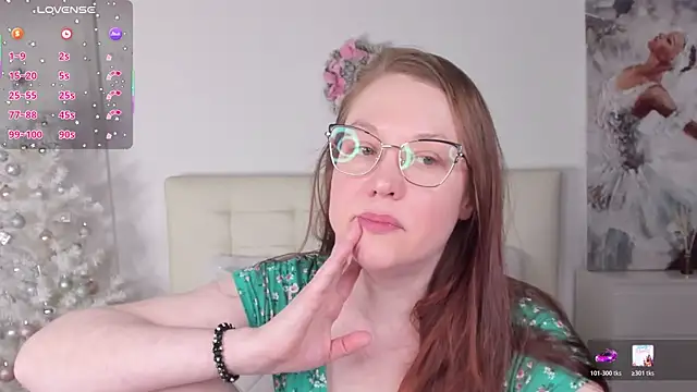 CutieGinger online show from January 14, 2026, 5:02 am