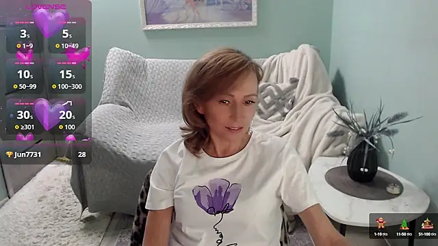 HornyMilf 777 online show from October 5, 2025, 6:23 am