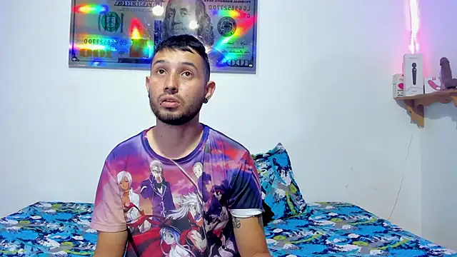 Snapshot of Bad_Couple_1 chatting on January 23, 2025, 4:09 am Bad Couple 1 online show from January 23, 2025, 4:09 am