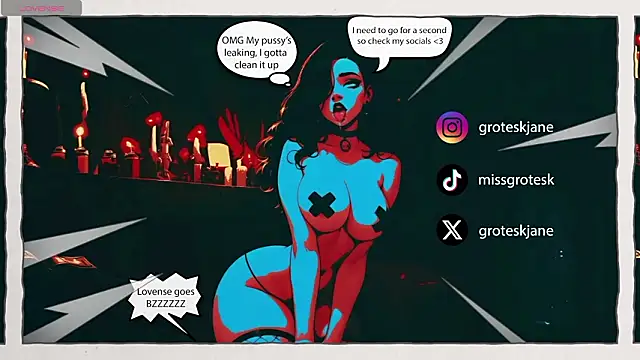 GroteskJane online show from March 17, 2026, 1:14 pm