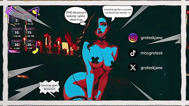 GroteskJane online show from March 21, 2026, 8:01 pm