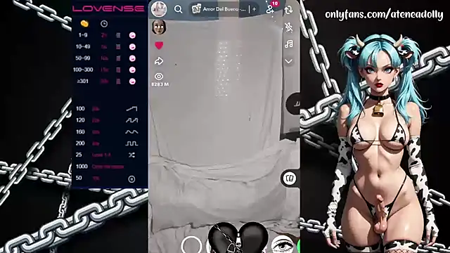 AteneaDolly online show from October 3, 2025, 12:57 pm