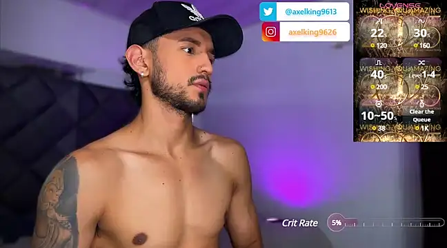 Snapshot of AxelKing1326 chatting on January 3, 2025, 1:38 am AxelKing1326 online show from January 3, 2025, 1:38 am