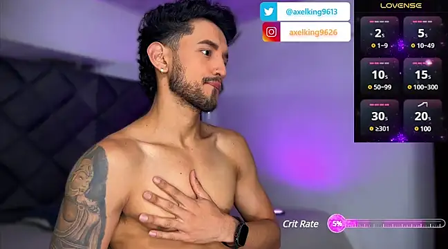 Snapshot of AxelKing1326 chatting on January 3, 2025, 10:29 pm AxelKing1326 online show from January 3, 2025, 10:29 pm