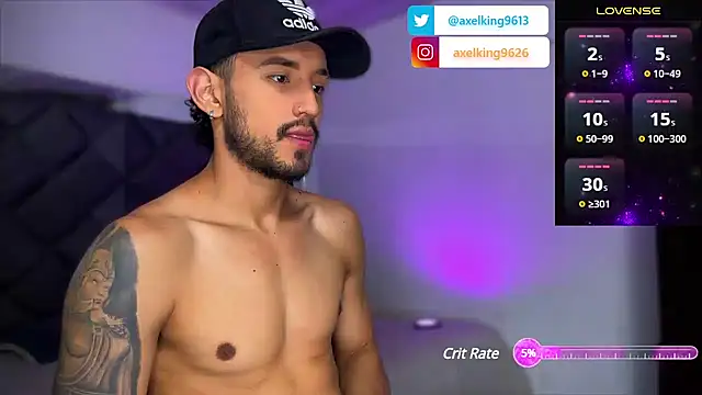 Snapshot of AxelKing1326 chatting on January 10, 2025, 10:46 pm AxelKing1326 online show from January 10, 2025, 10:46 pm