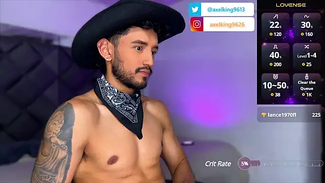 Snapshot of AxelKing1326 chatting on January 13, 2025, 1:13 am AxelKing1326 online show from January 13, 2025, 1:13 am