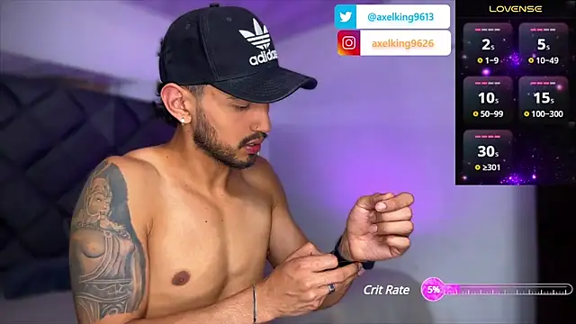 Snapshot of AxelKing1326 chatting on January 18, 2025, 9:45 pm AxelKing1326 online show from January 18, 2025, 9:45 pm