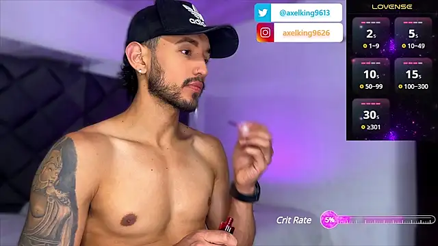 Snapshot of AxelKing1326 chatting on January 20, 2025, 10:48 pm AxelKing1326 online show from January 20, 2025, 10:48 pm