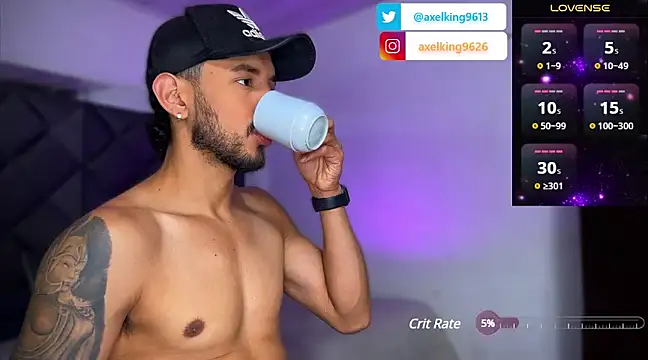 Snapshot of AxelKing1326 chatting on January 22, 2025, 12:38 am AxelKing1326 online show from January 22, 2025, 12:38 am