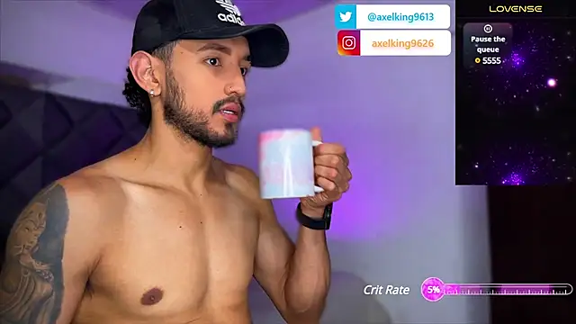 Snapshot of AxelKing1326 chatting on January 23, 2025, 9:29 pm AxelKing1326 online show from January 23, 2025, 9:29 pm