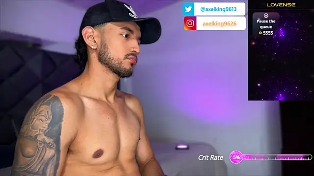 Snapshot of AxelKing1326 chatting on January 25, 2025, 8:53 pm AxelKing1326 online show from January 25, 2025, 8:53 pm